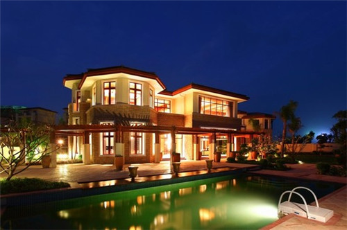 火锅店拱门假花造型设计，火锅店门头装饰